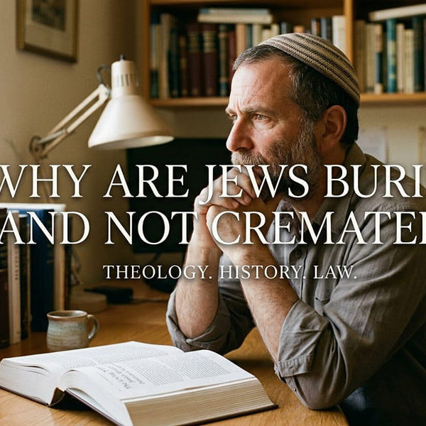 Why are Jews buried and not cremated