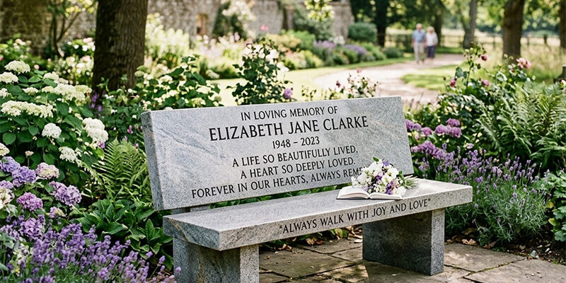 What are some good memorial bench inscriptions for a loved one3