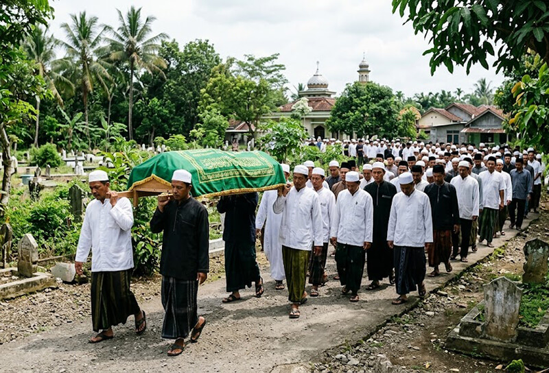Can a non-Muslim attend a Muslim funeral2