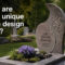 What are some unique grave design ideas