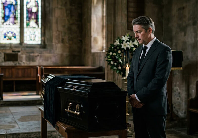 What does a black casket mean2