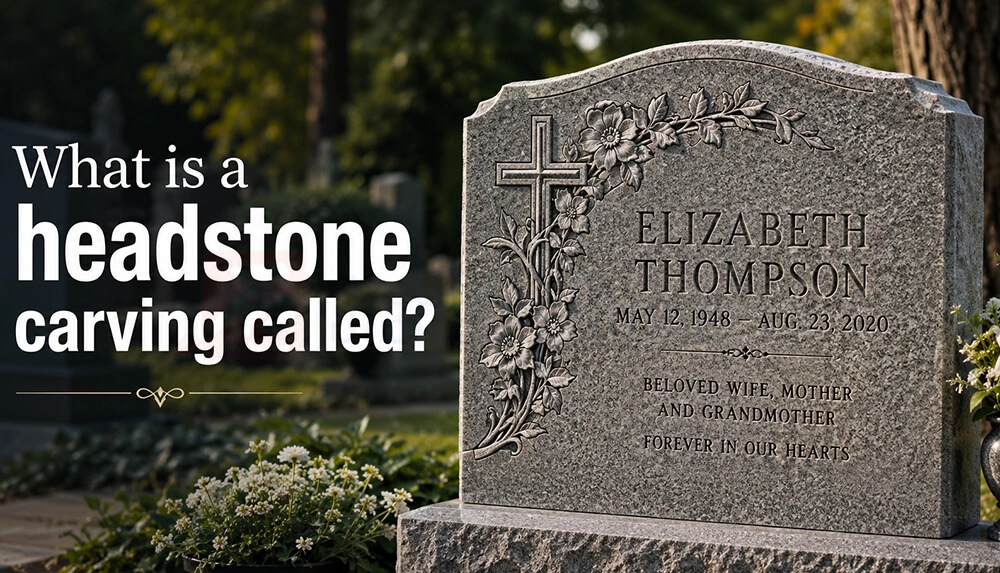 What-is-a-headstone-carving-called