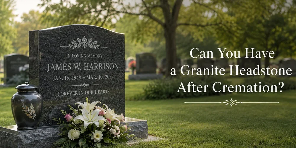 Can-You-Have-a-Granite-Headstone-After-Cremation
