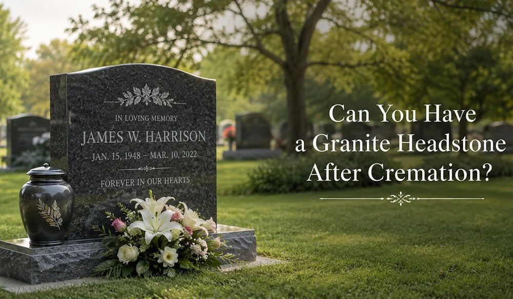 Can-You-Have-a-Granite-Headstone-After-Cremation Can-You-Have-a-Granite-Headstone-After-Cremation