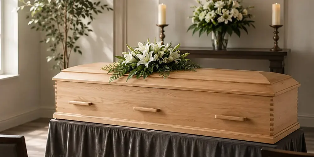 What_type_of_casket_should_never_be_cremated