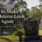 How-to-make-a-headstone-look-new-again