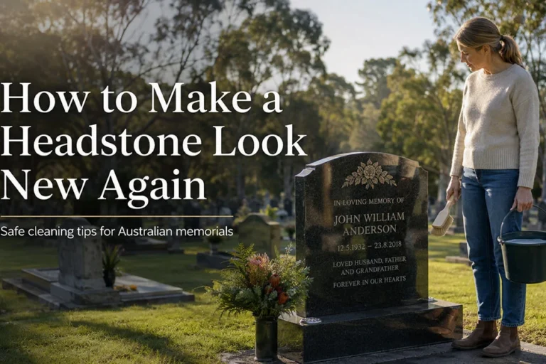 How-to-make-a-headstone-look-new-again