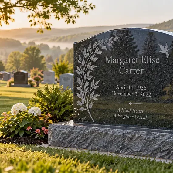 Can I create my own headstone Can I create my own headstone